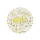 Keramisch bord "Le Citron"  -  Ø 20 cm