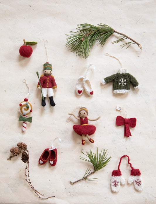 Kerstornamentje - Ballerina schoenen