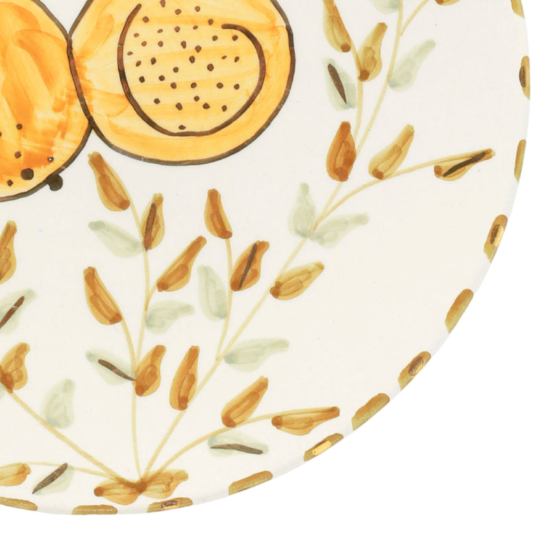 Keramisch bord "L'Orange" - Ø 20 cm