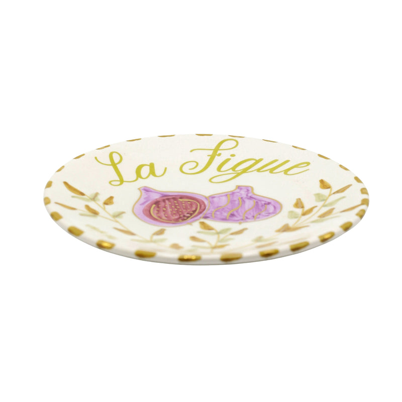 Keramisch bord "La Figue" - Ø 20 cm
