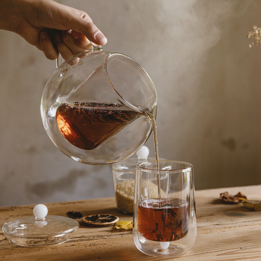 Bilia Theepot – Dubbelwandig Borosilicaatglas