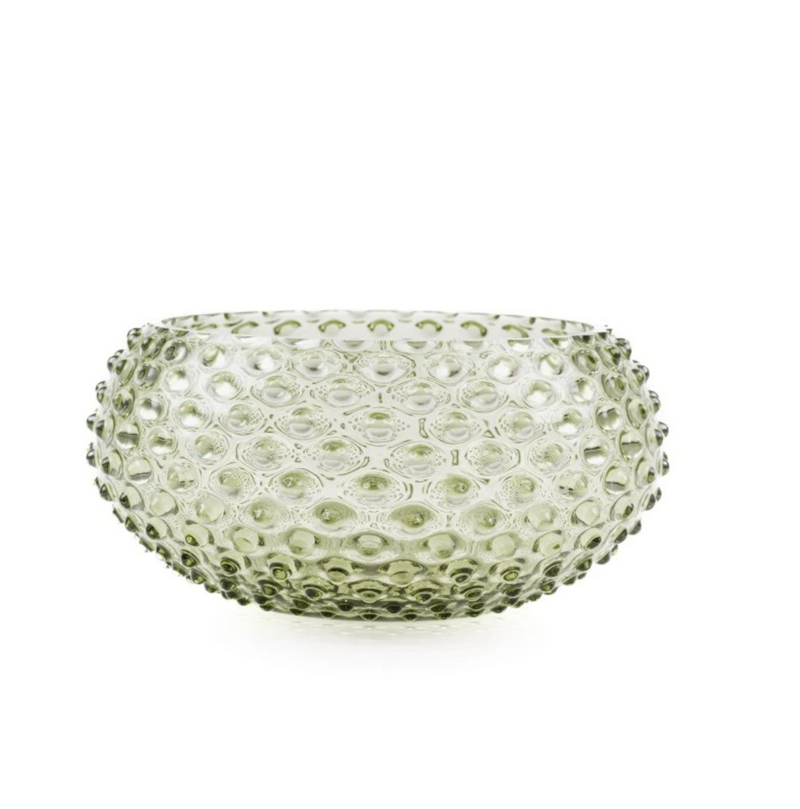 Kristallen kom – Groen - 23 cm