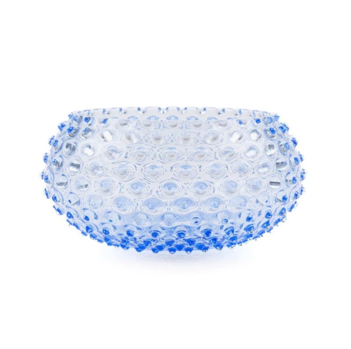 Kristallen kom – Blauw - 23 cm