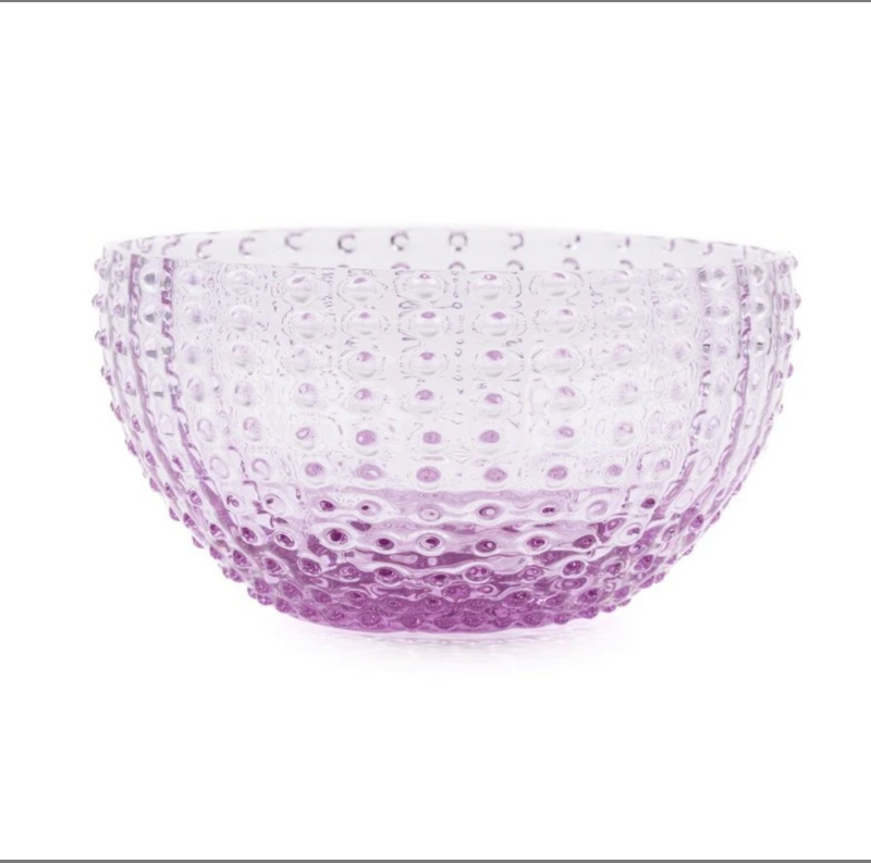 Kristallen kom – Lilla - 24 cm