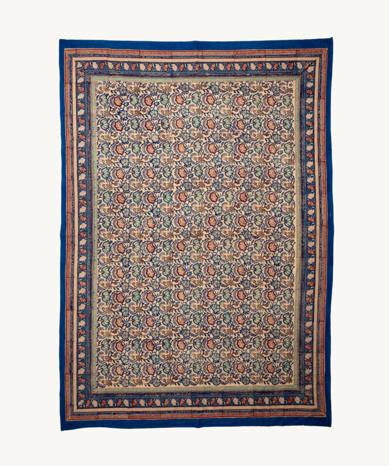 Handbedrukt tafellaken “Bluebell” - 2 maten