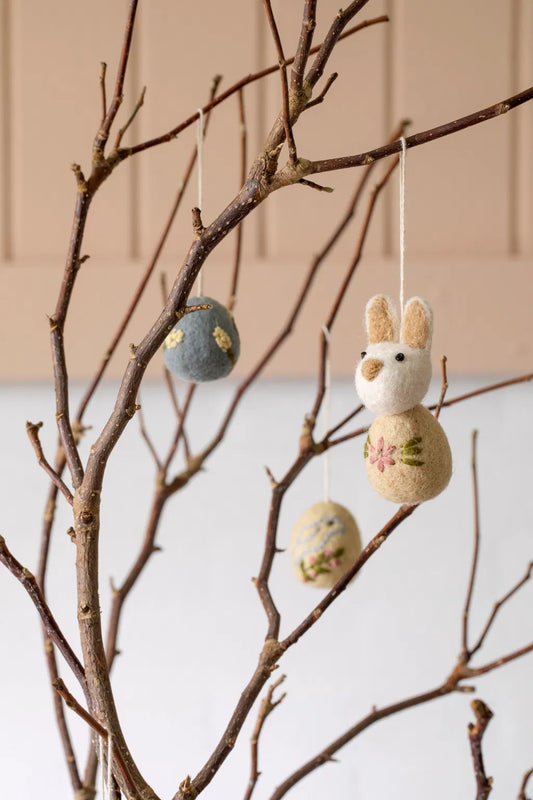 Decoration set 3 Easter eggs 