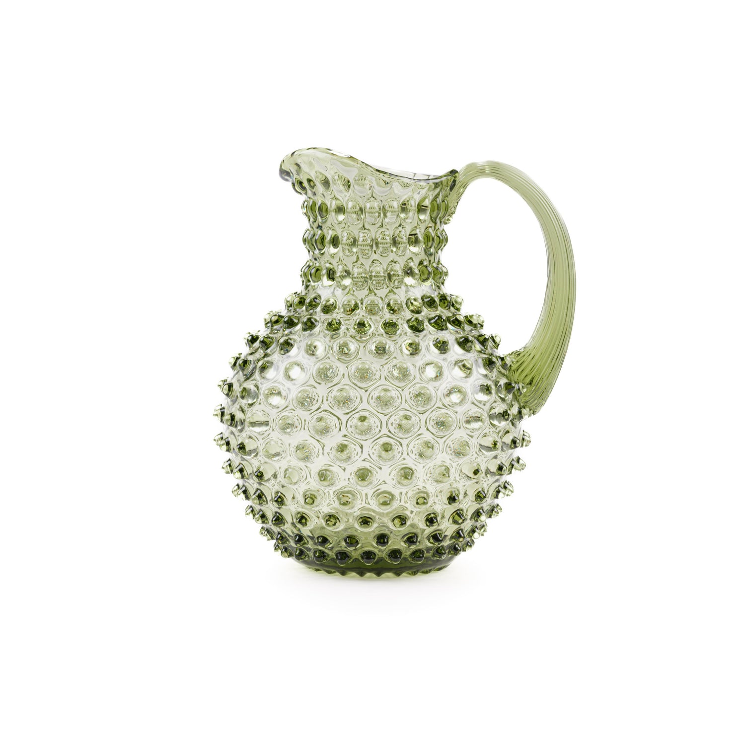 Kristallen karaf - 2 liter – Olijfgroen