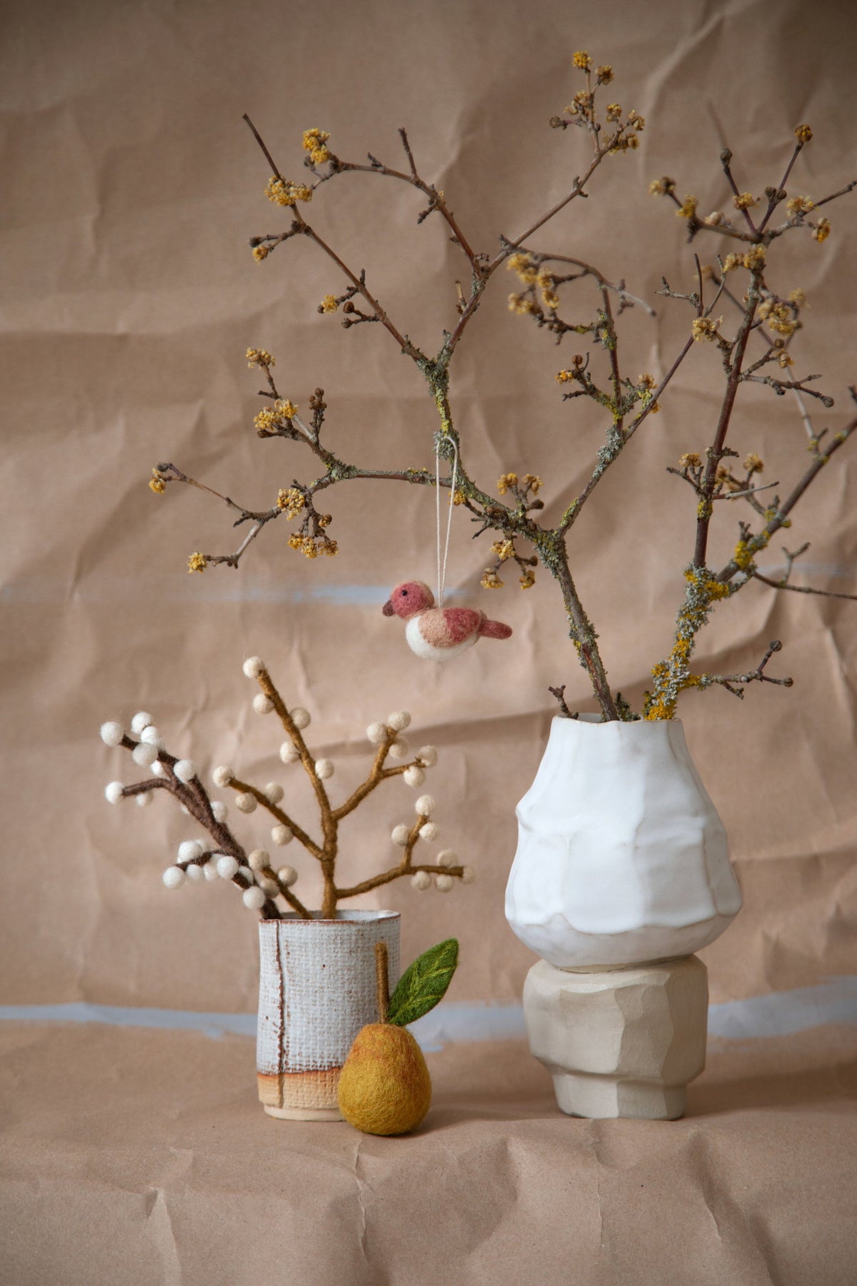 Felt Christmas sprig