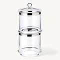 Jam jar with coaster and spoon