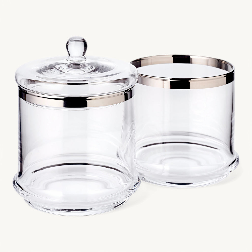 Jam jar with coaster and spoon
