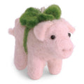 Christmas ornament - Piglet with clover