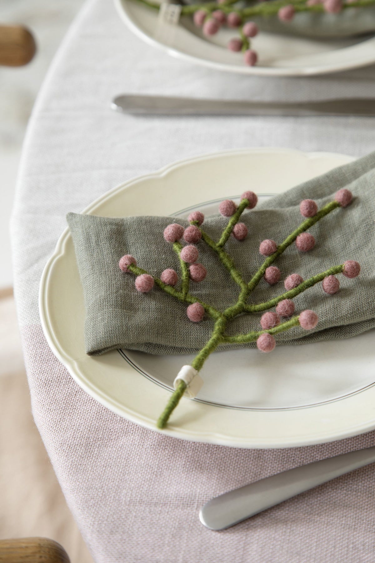 Felt Christmas sprig