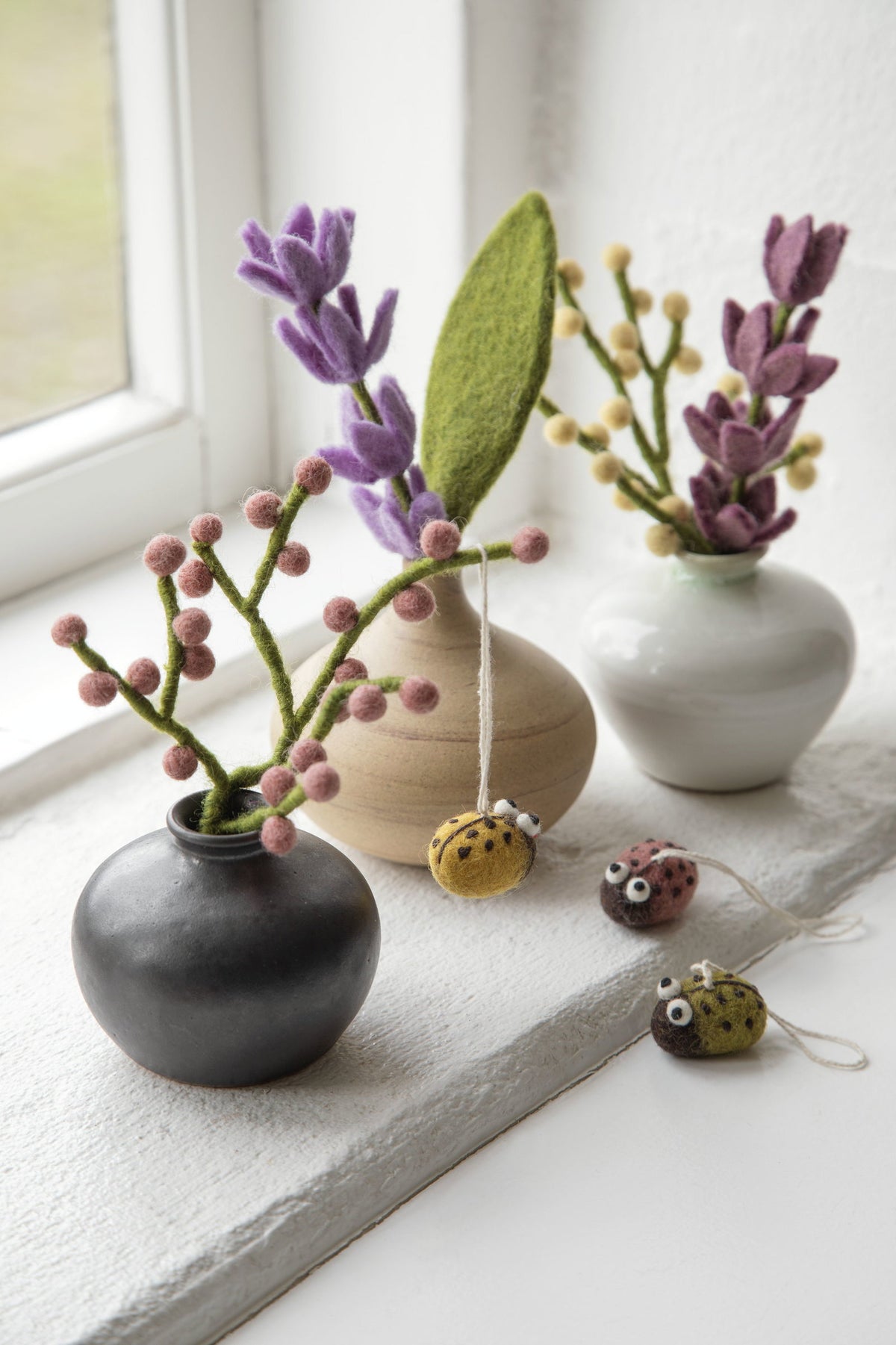 Felt Christmas sprig