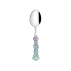 Likio Floral Beads Geometrics cutlery with floral beads in soft pastel colours