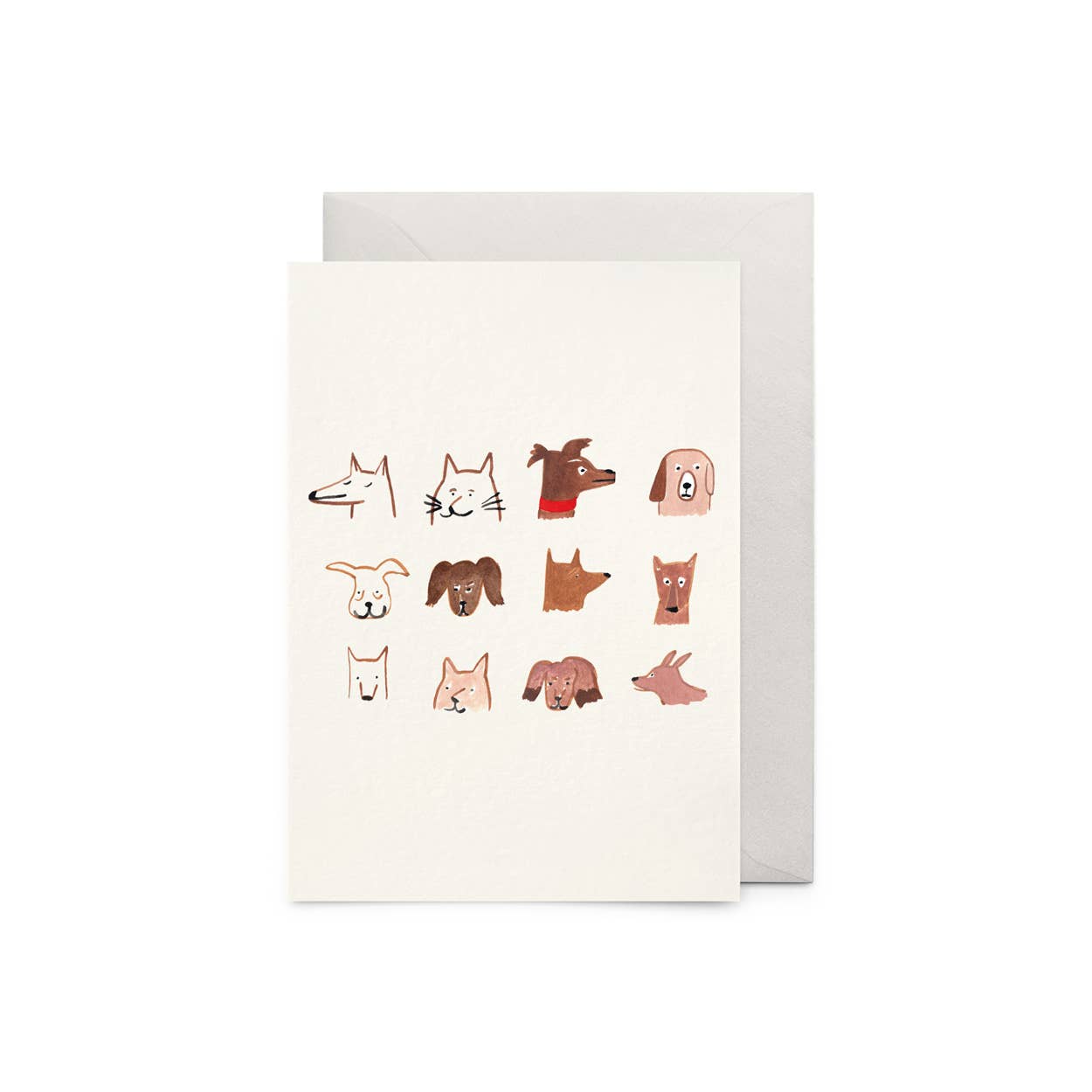 Hondenkaart met envelop