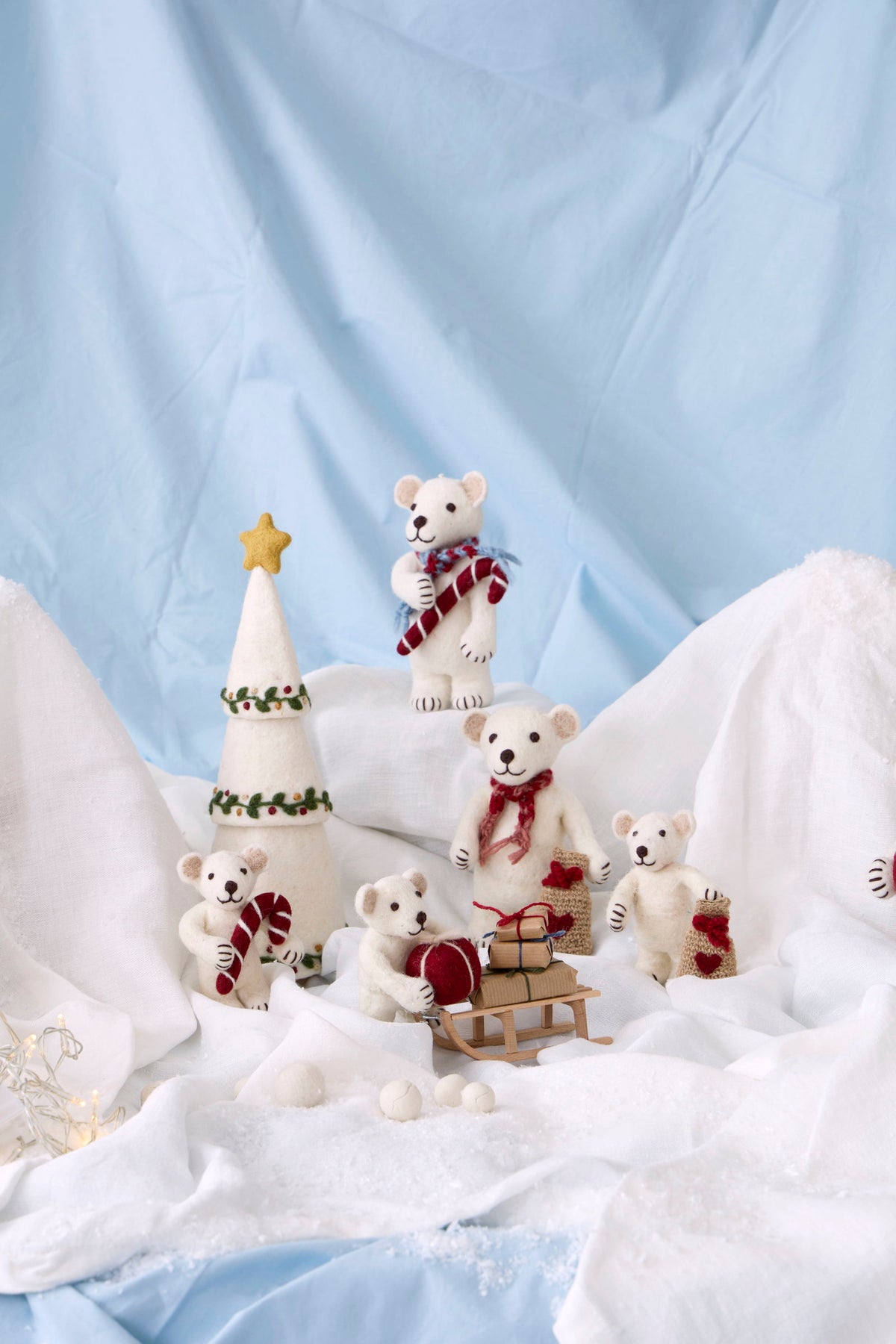 Christmas ornament - Polar bear (small)