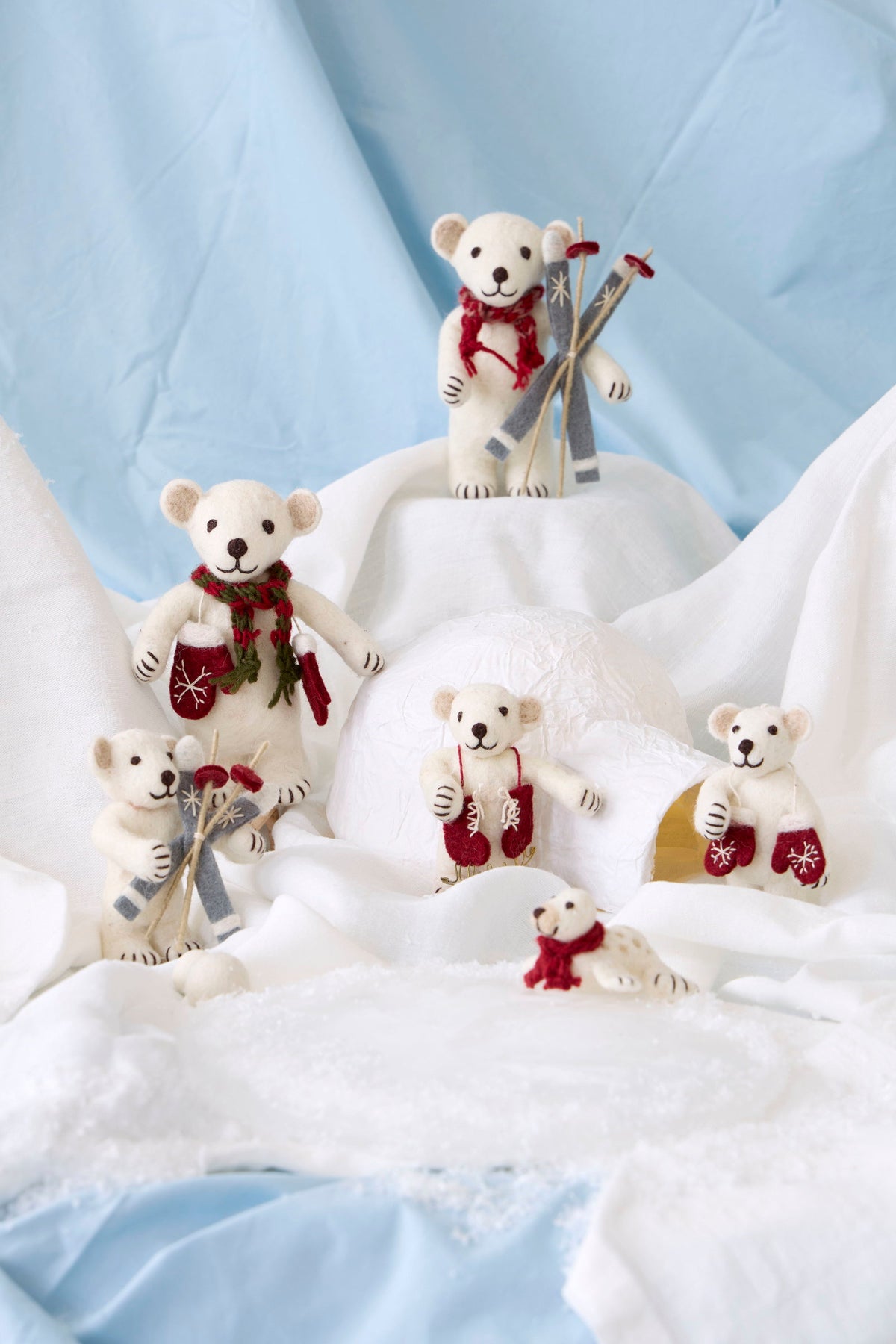 Christmas ornament - Polar bear (small)