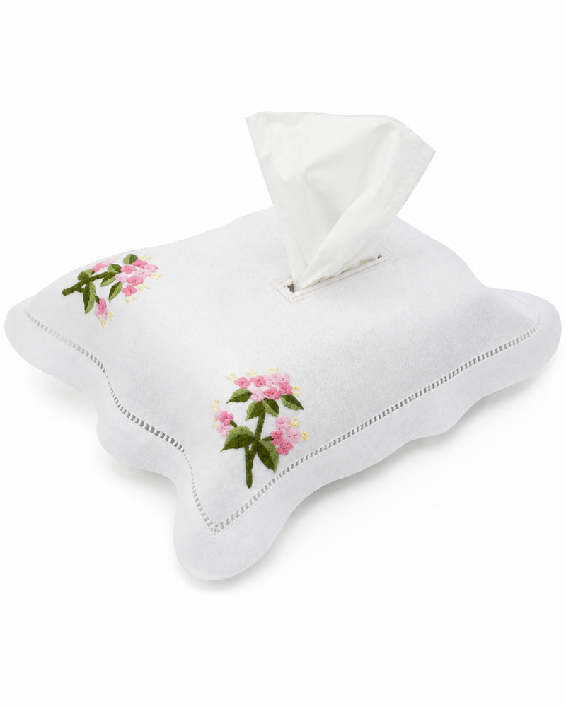 Tissue Box Cover Silvestre - White
