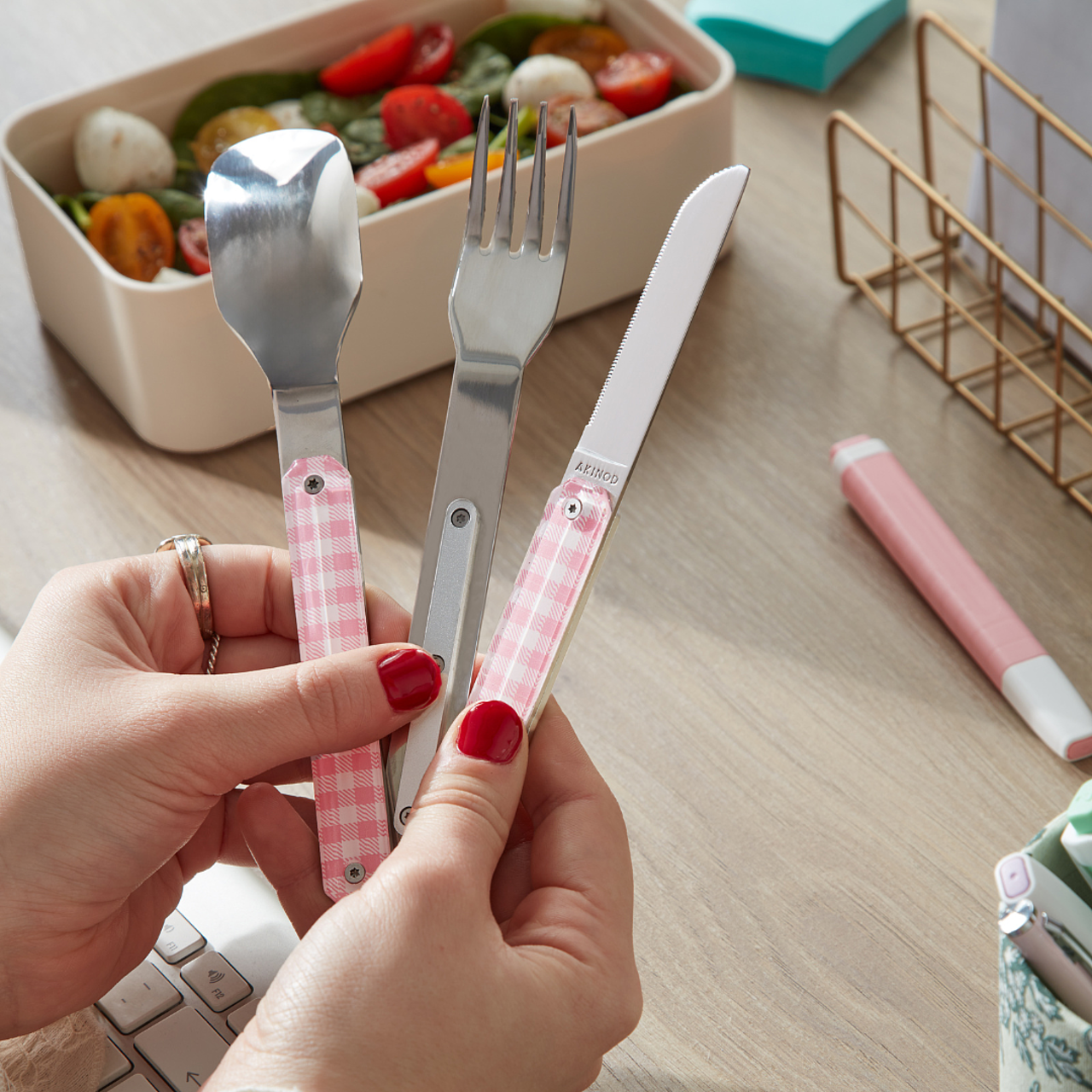 3-piece cutlery set - Print