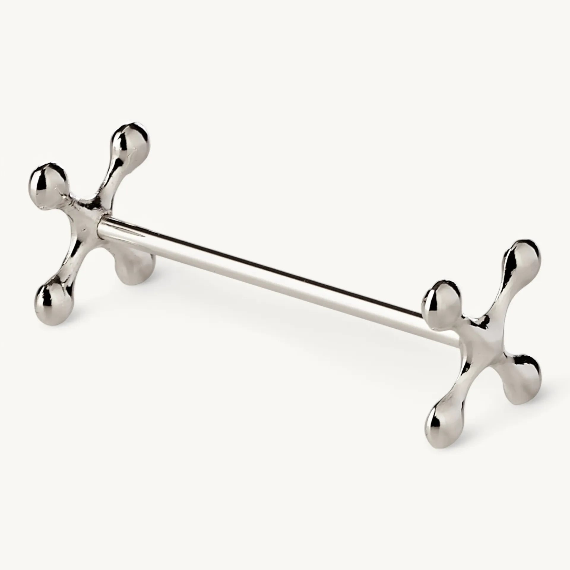 Porte-Couteau / Messenleger - set van 6 - verzilverd