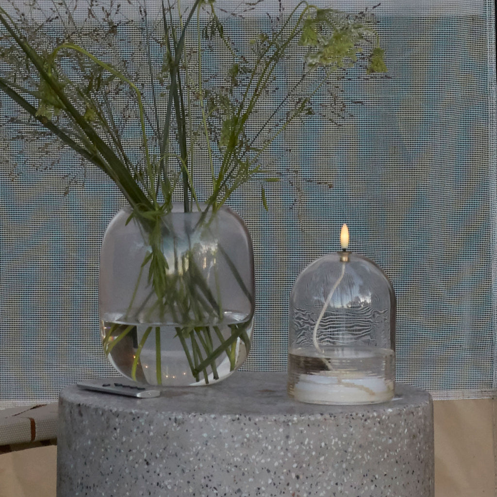 Dea - Olielamp - Transparant - ø11 × H15 cm