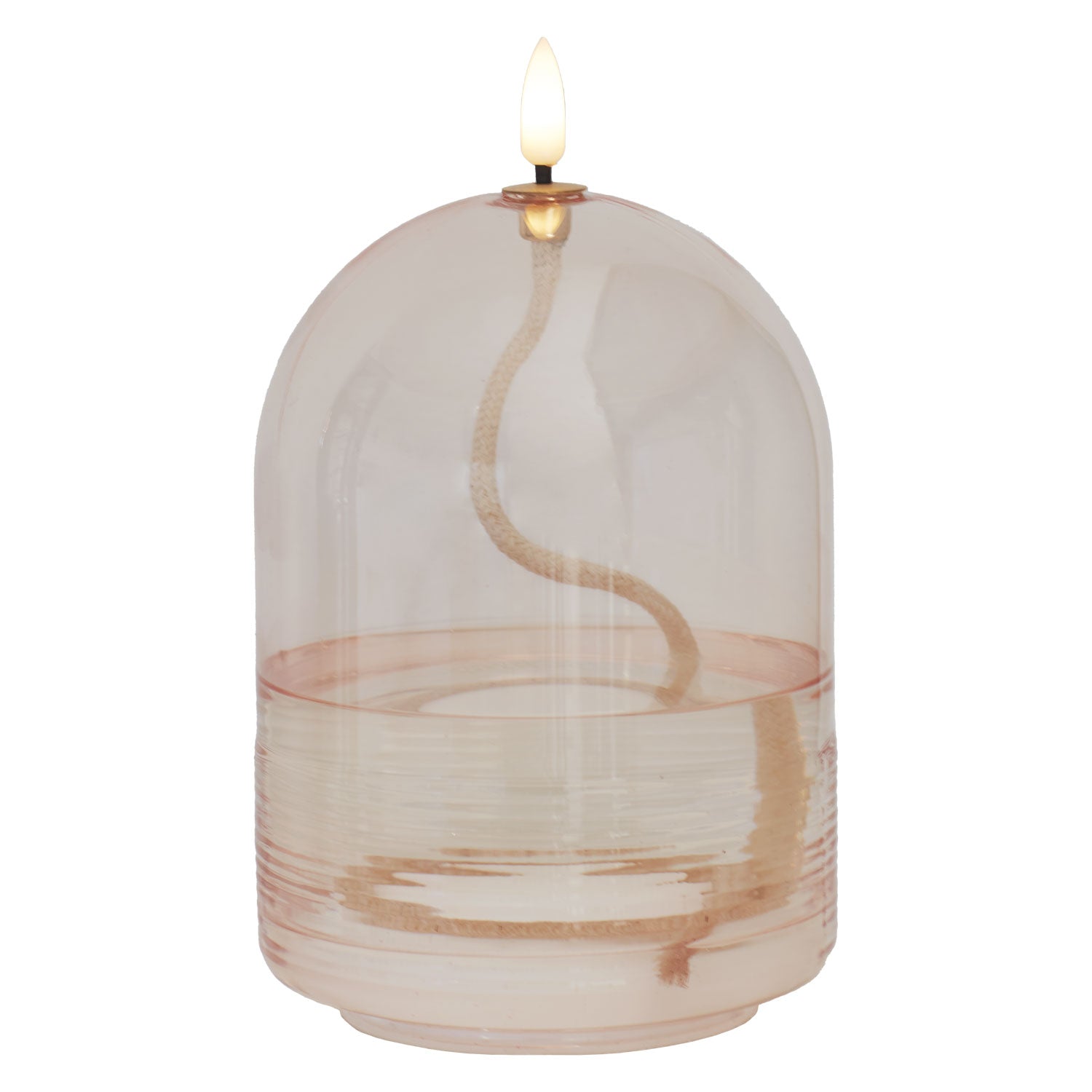 Dea - Olielamp - Roze - ø11 × H15 cm