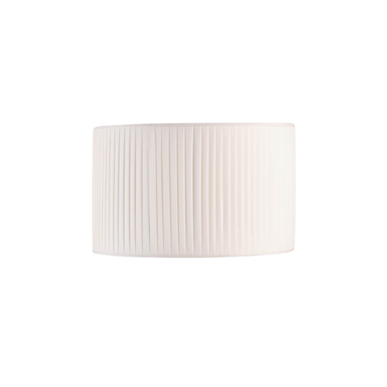 Handgemaakte Lampenkap Plissé — 2 Maten, 2 Kleuren