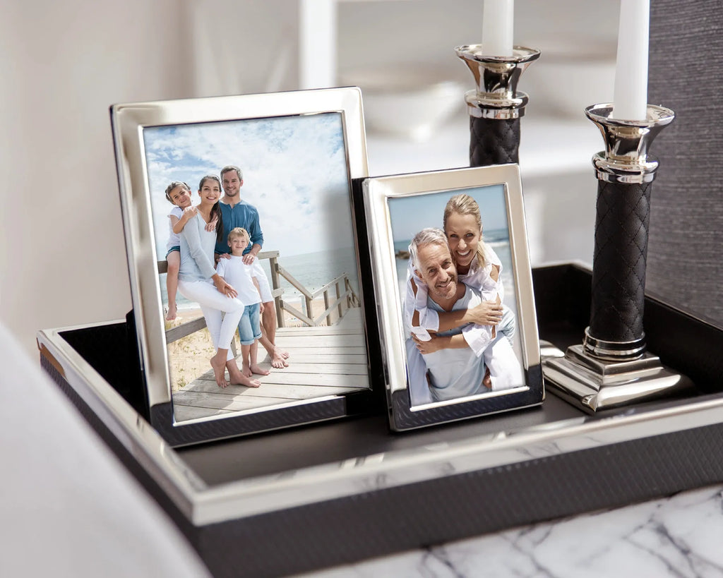 Silver photo frame - 10 x 15 cm