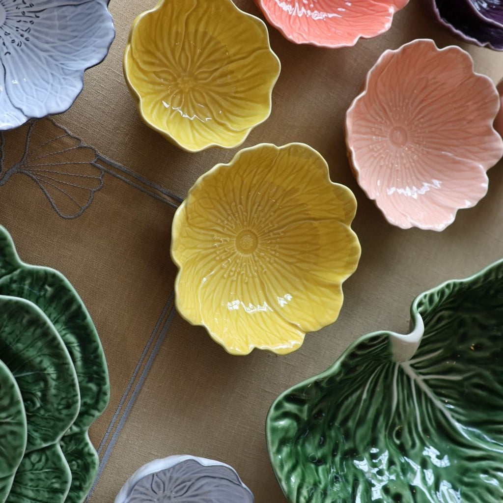 Flora - Bowl - Yellow - Ø 17 cm