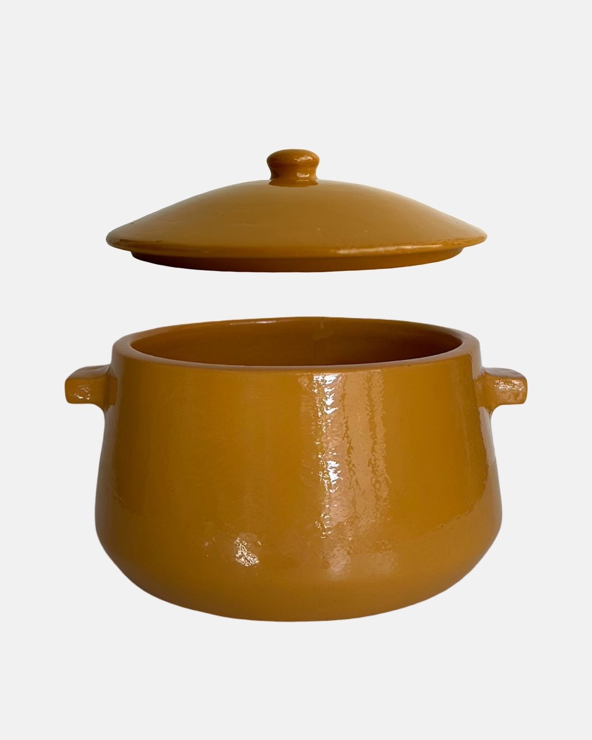 Ovenschaal met deksel Auri L -  geel