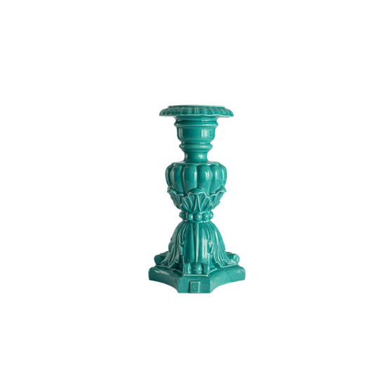 Handgemaakte Siciliaanse Barokke Kandelaar — 3 Maten, meerdere Kleuren