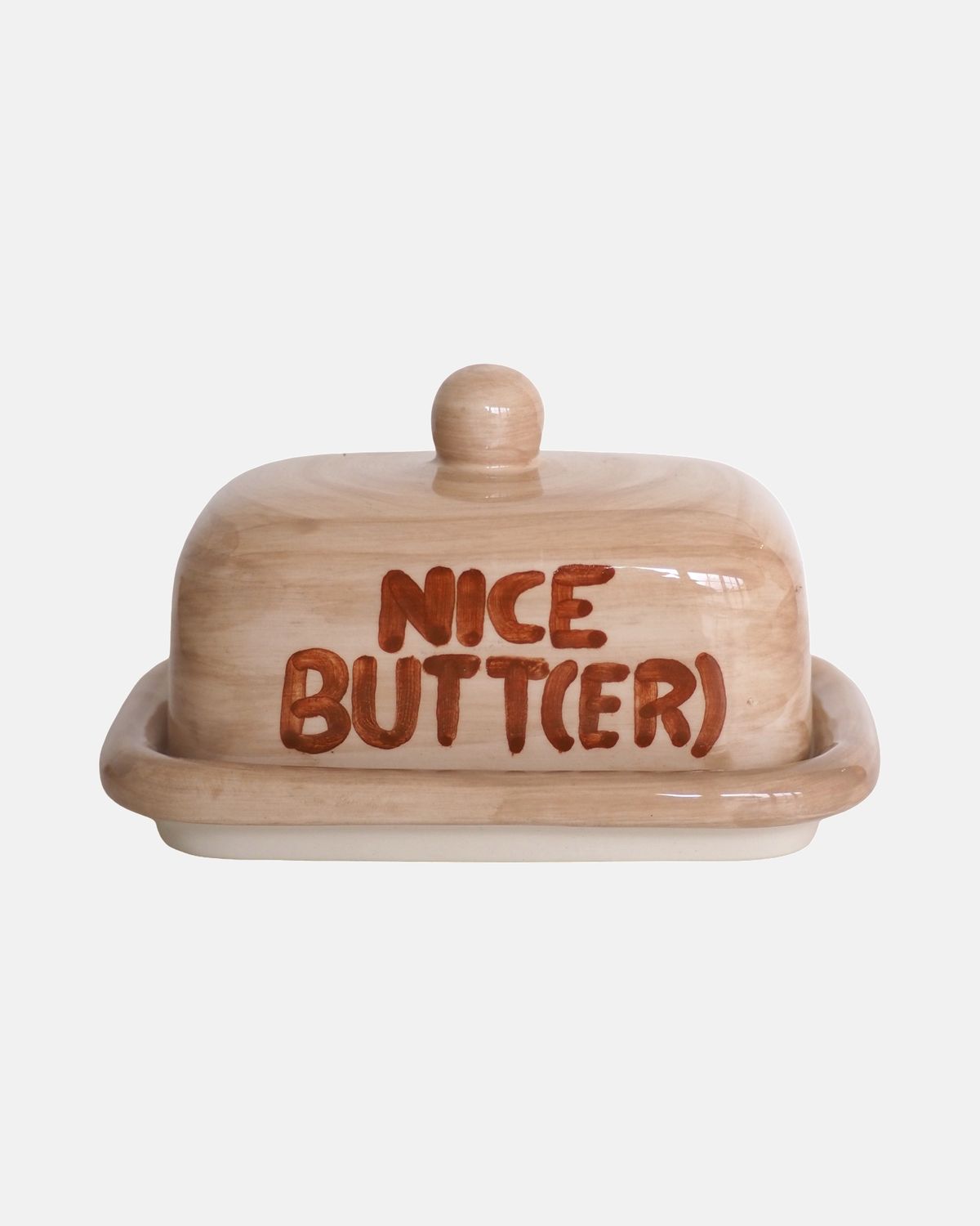 'Nice Butter' butter dish 