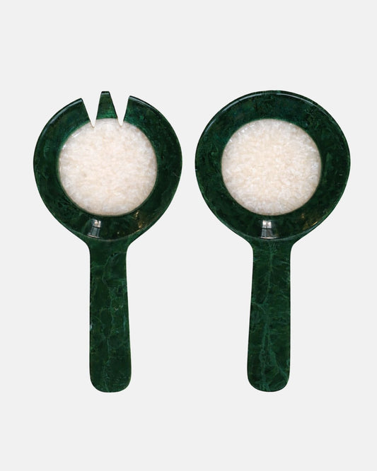 Mixing Hands Burgundy serveerbestek