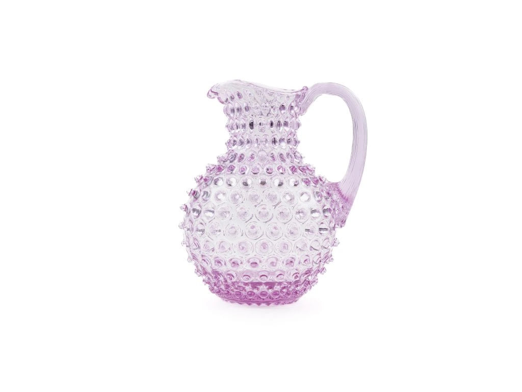 Crystal carafe - 2 liters - Lilac/Olive green