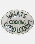 'What's cooking good lookin'?' serveerschaal
