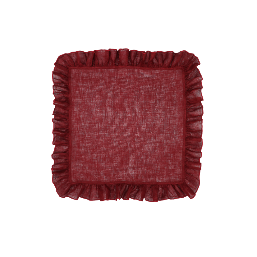 Gitane Linen Napkin – Red