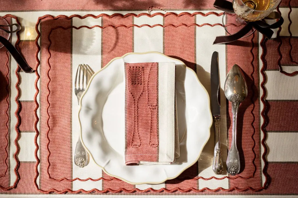 Auguste Rust fabric napkins (set of 2)
