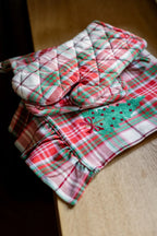 Ovenwant en pannenlap Angèle Red
