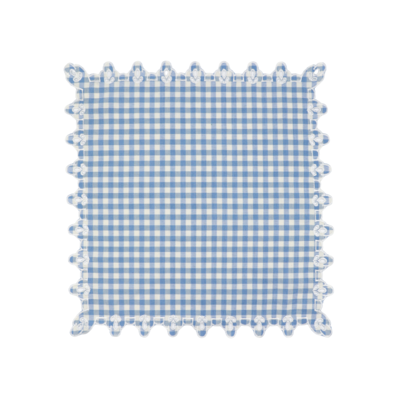 Amalfi Napkin - Vichy Blue