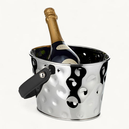 Champagnekoeler uit roestvrij staal