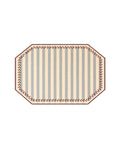 Stain-Resistant Linen Placemat – 50x35 cm - Blue Stripes