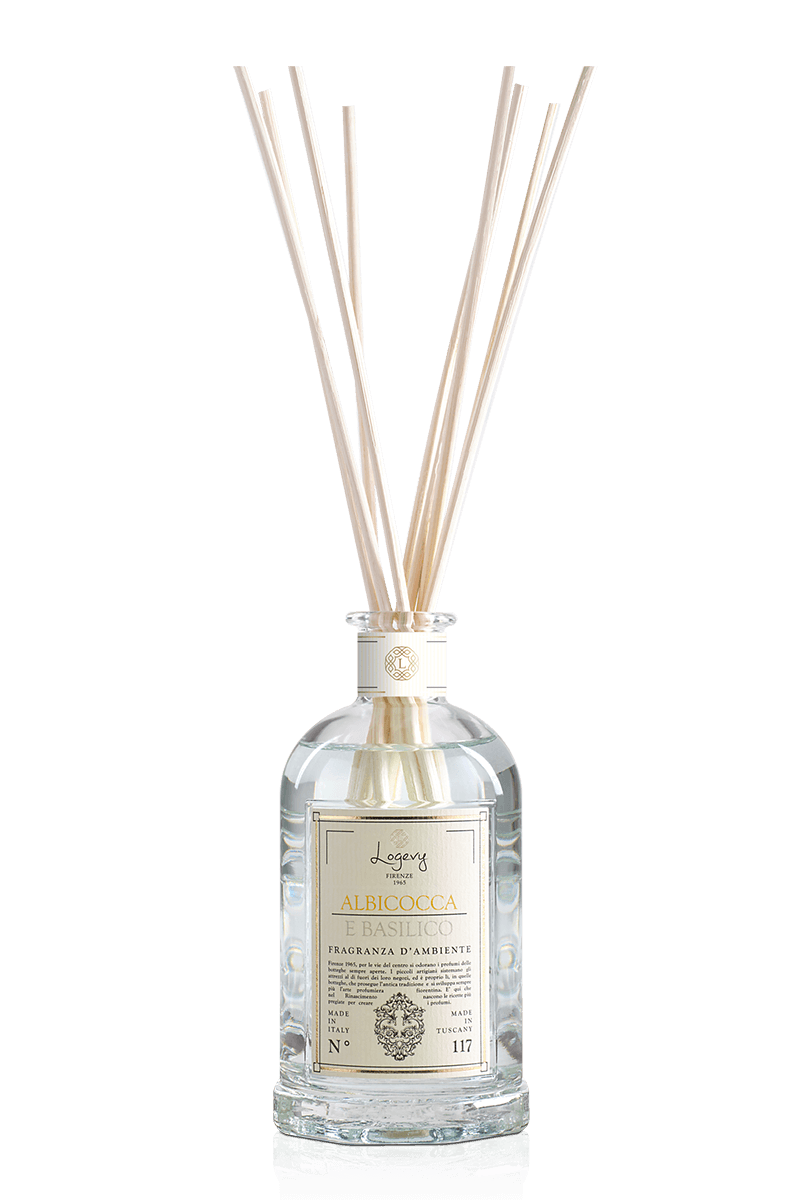Geurdiffuser - Albicocca e Basilico – (100 ml - 250 ml)