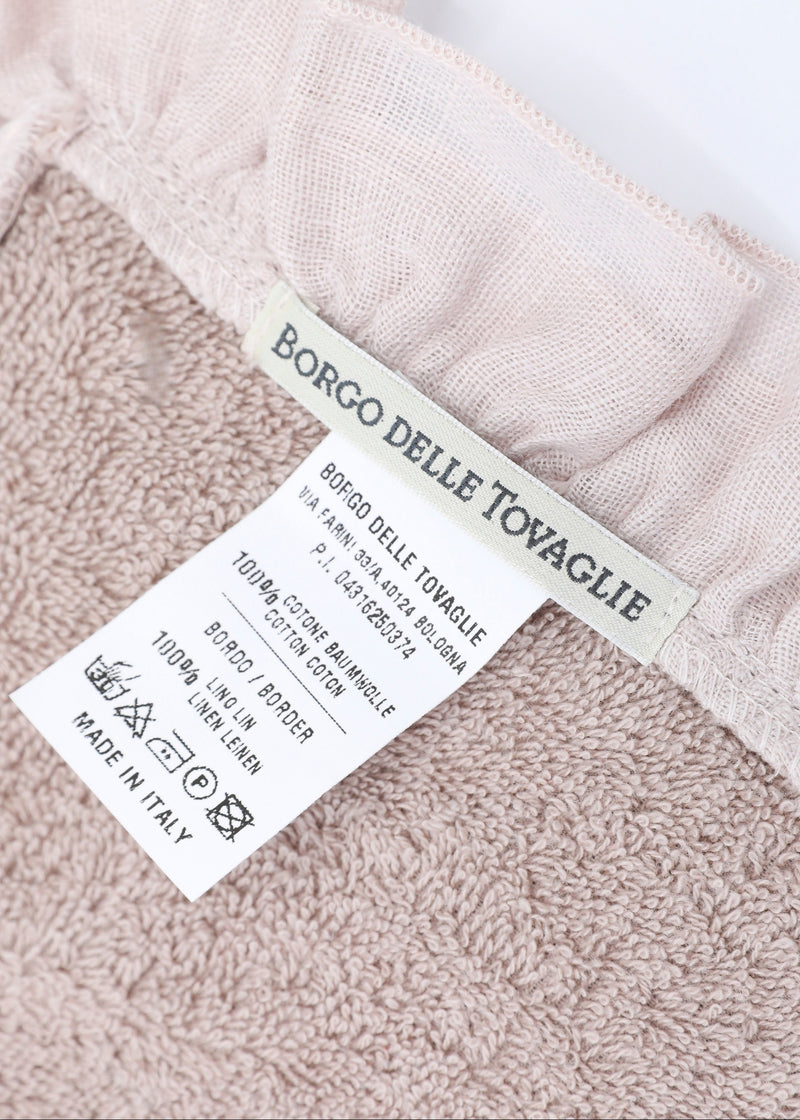 Gastendoek handdoekje - Roze