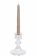 Crinoline Glazen Kandelaar voor Tafelkaars - Ø8 x H10,5 cm