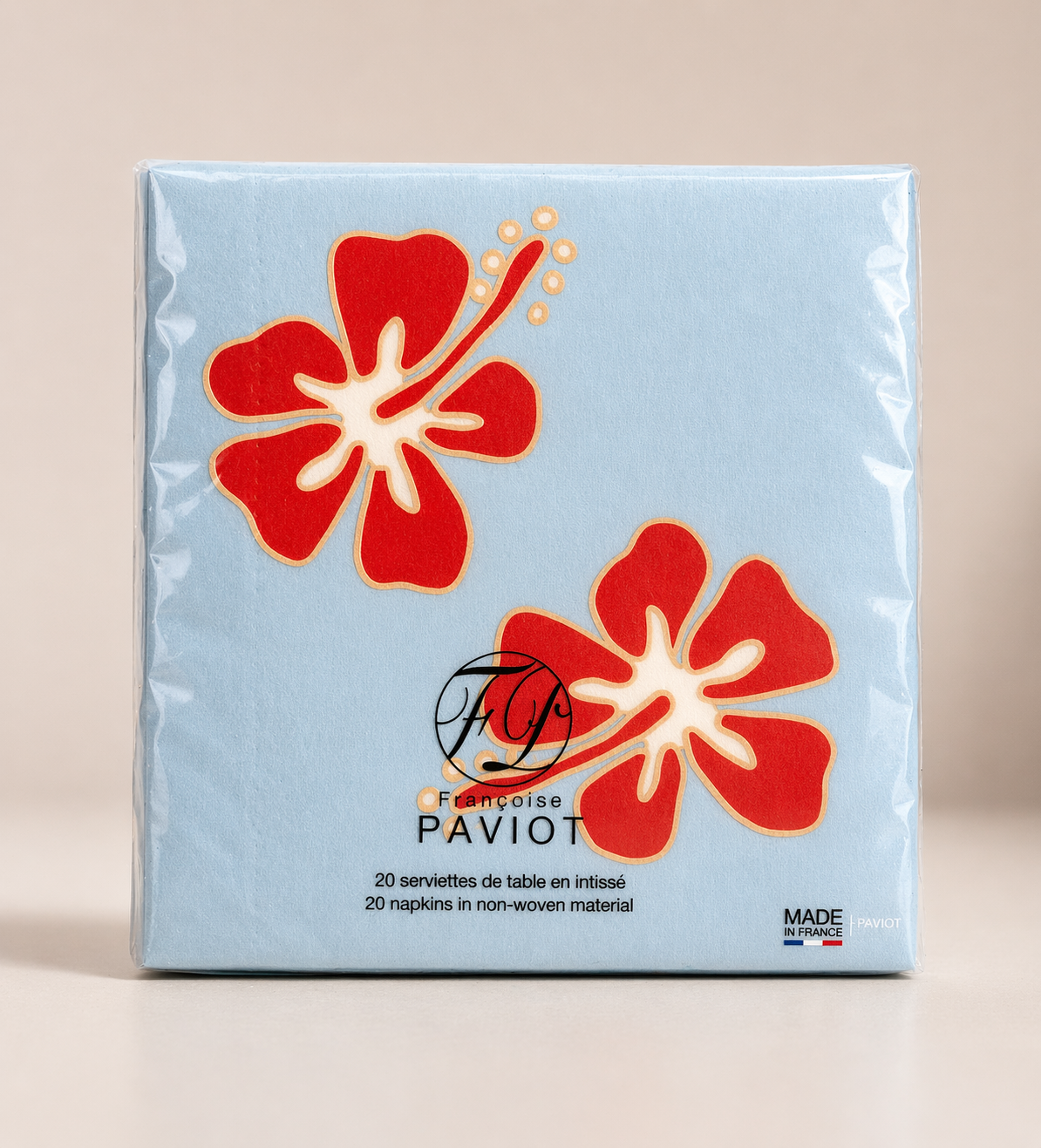 Napkins - Red Vichy - 40x40