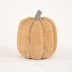 Decorative Ceramic Pumpkin - Calm Orange - Ø18 x H21 cm