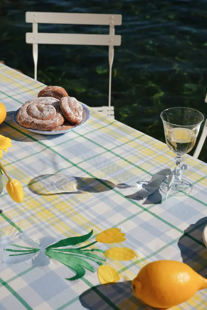 Tafellaken - Perette Sky - Gele Tulpen