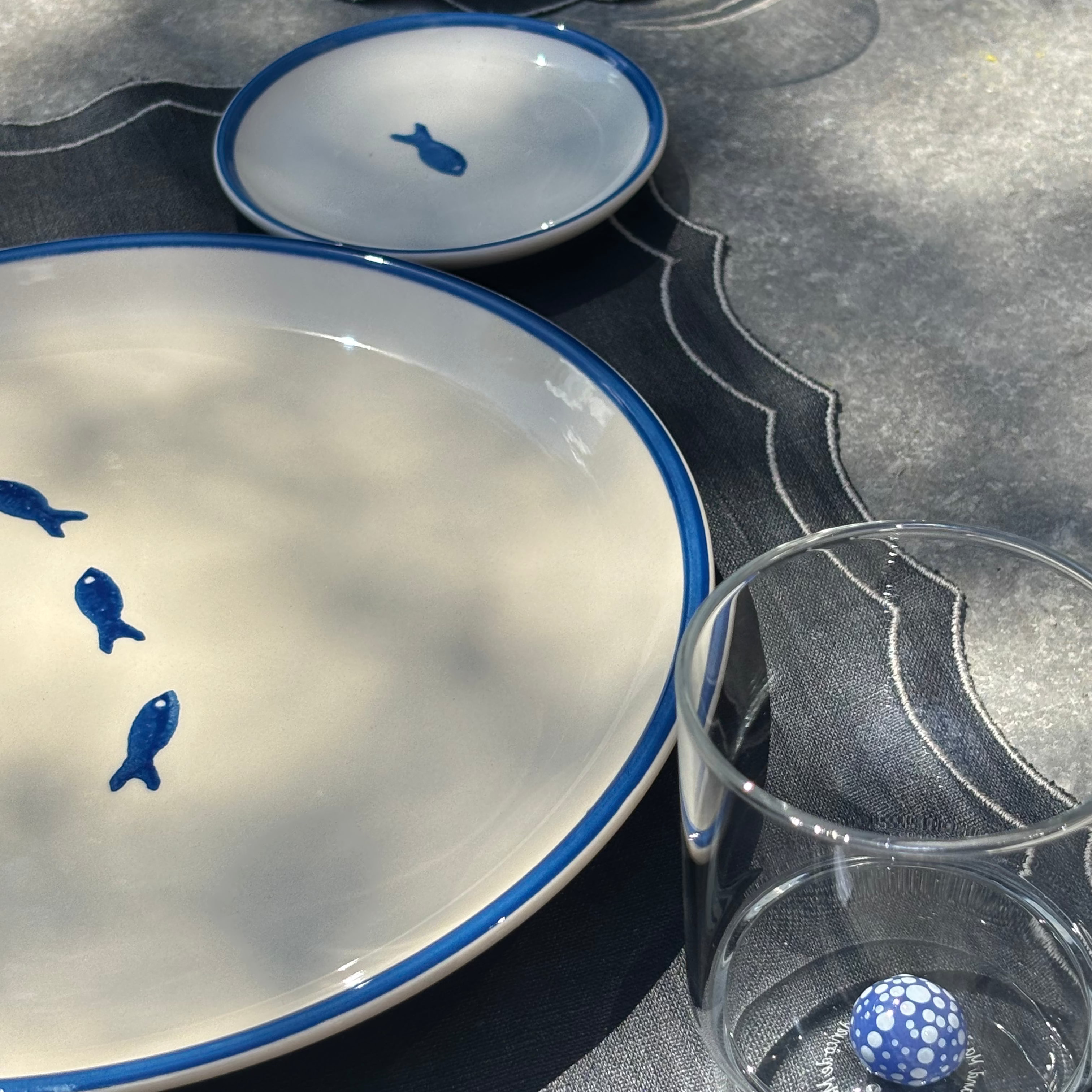 Teca Mare - Dinerbord (Ø 28 cm)