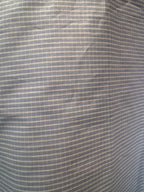 Tafellaken - Blauw met geel gestreept 100% katoen - 150 × 340 cm