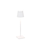 Poldina Micro White Table Lamp – Wireless & Dimmable